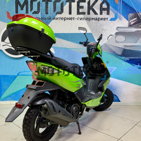 Скутер Мотомир SLASH зелёный - купить с доставкой, по выгодной цене в интернет-магазине Мототека